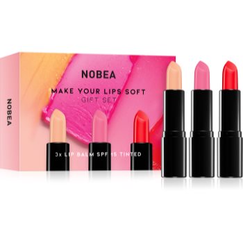 NOBEA Beauty Pleasure NOBEA Make Your Lips Soft Gift Set set îngrijire buze ediție cadou - imagine 2